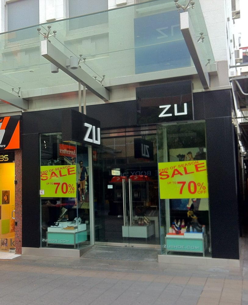 Zu Rundle Mall Shoe Stores 93 Rundle Mall, Adelaide, Adelaide South Australia, Australia