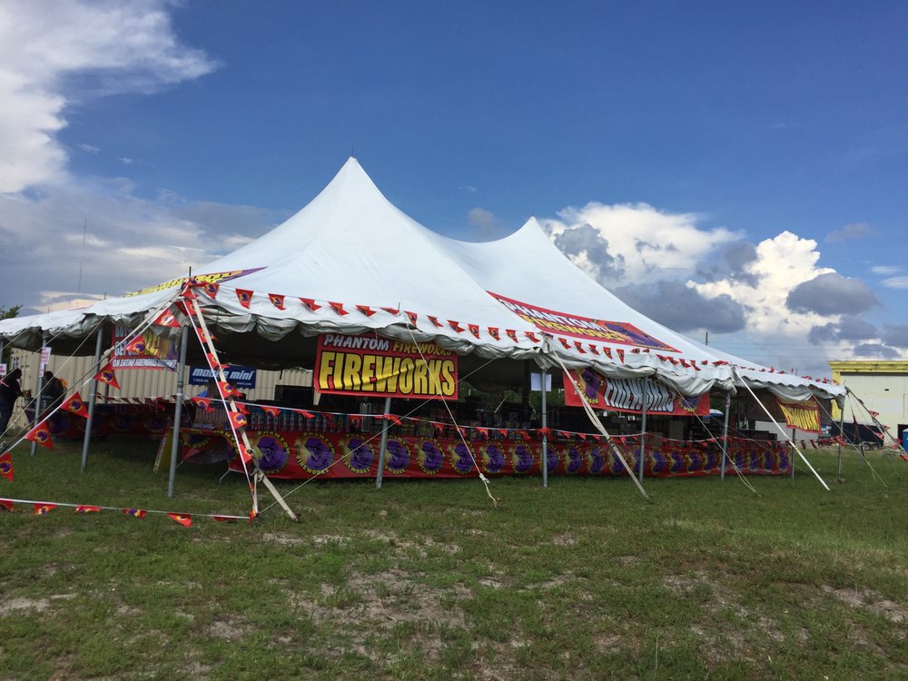 Phantom Fireworks Tents CLOSED Fireworks 8404 W Hillsborough Ave