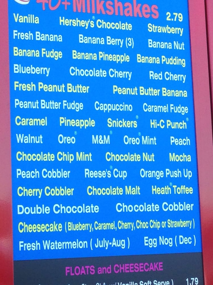 Menu Cookout Milkshakes Cookout Hamburgers Menu 2025