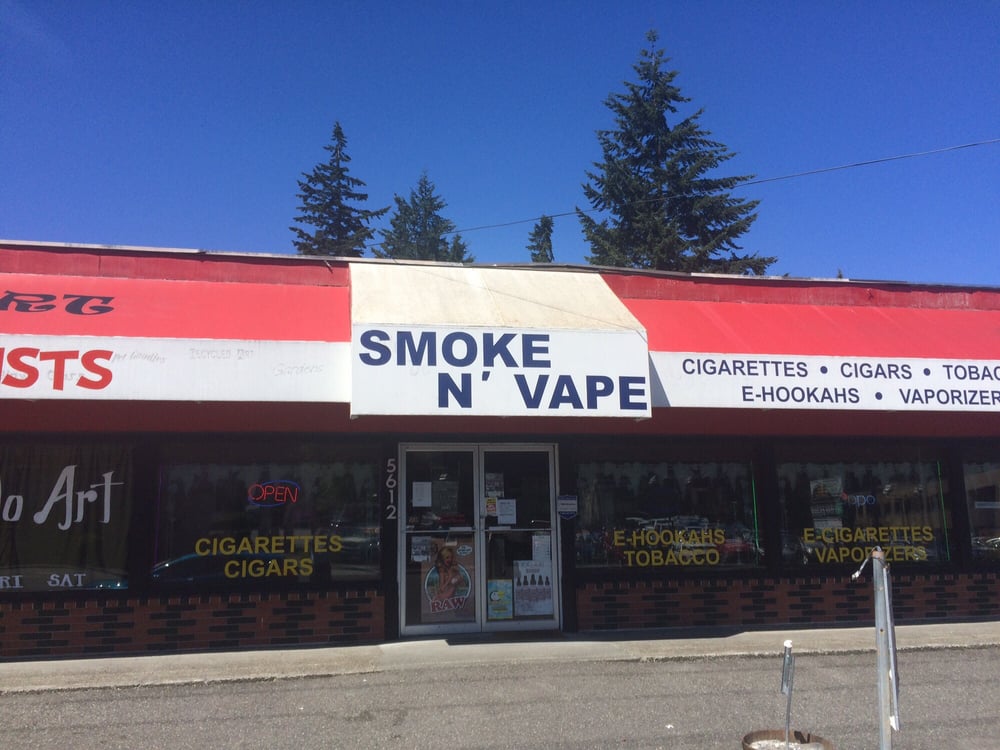Smoke N Vape Tobacco Shops 5612 Evergreen Way, Everett, WA Phone Number Yelp
