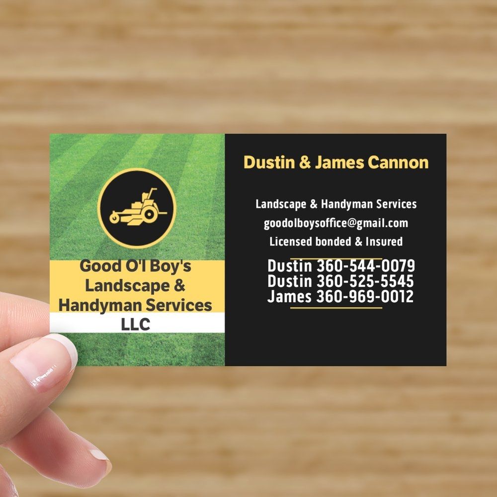 Good O'l Boy's Landscape & Handyman Services
