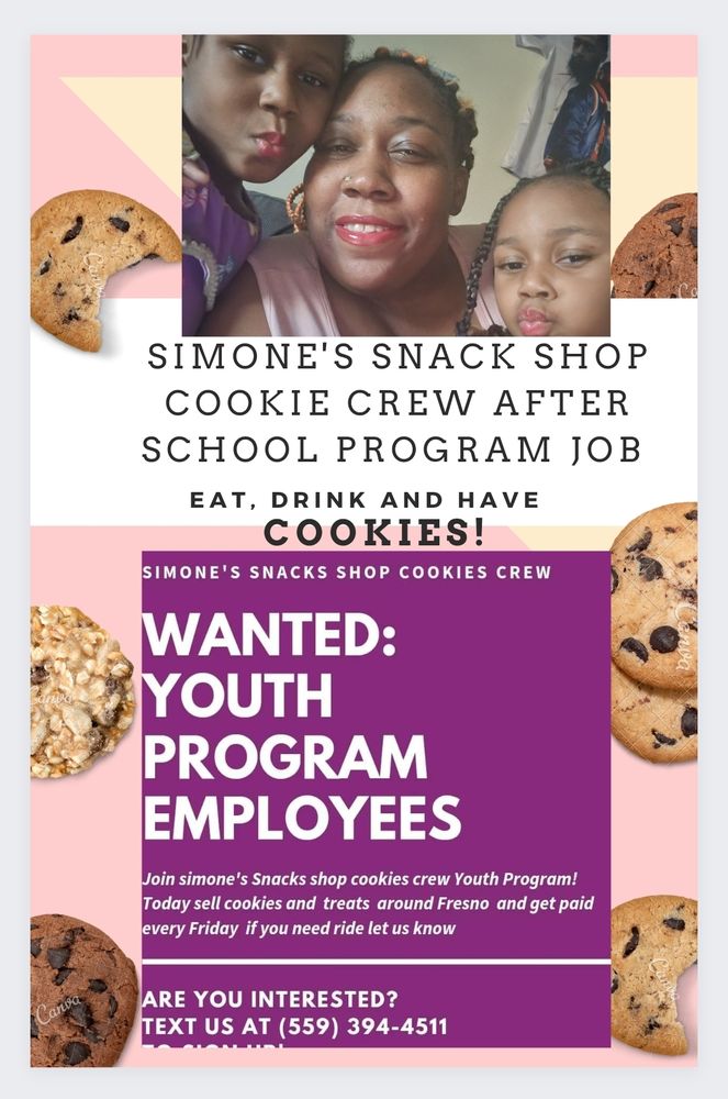 Simone's Snack Shop Cookies Crew