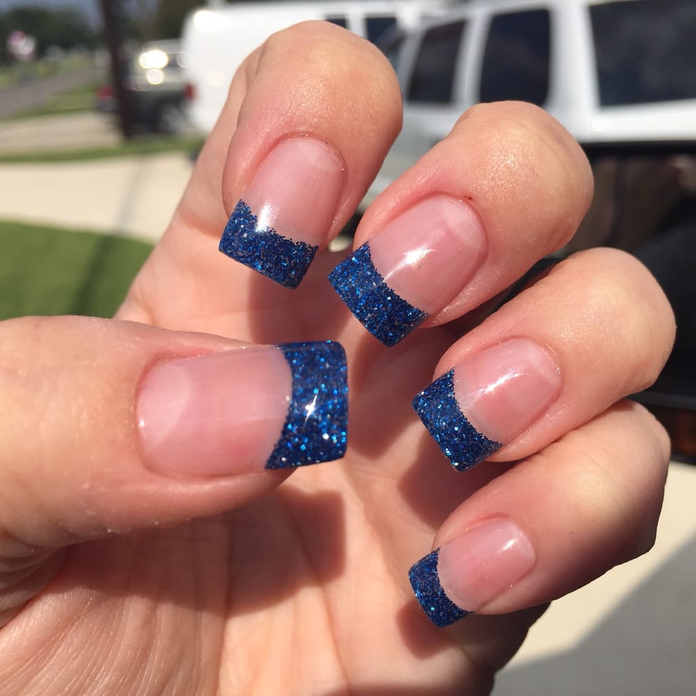 Solar Glitter Nails Yelp Photo Of La Vang Solar Nail Harvey United States Glitter