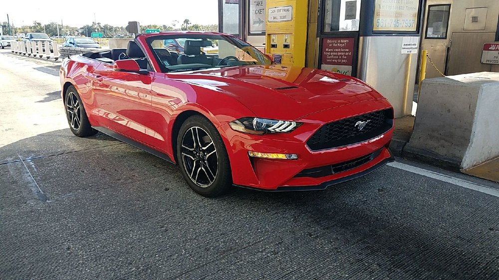 2018 Ford Mustang Convertible In Red Yelp 15 Photos For Enterprise A Car