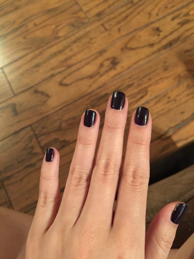 Gel Nail Manicure After A Week Still Looks Amazing And Isn T Photo Of Celebrity Nails Plano Tx United States Gel Nail Manicure After