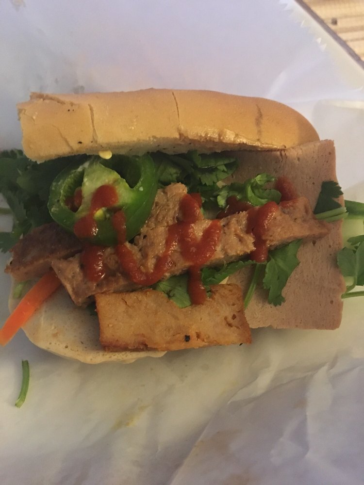 The Other Half Of Vegan Banh Mi My Favorite Yelp Photo Of Phoenix Garden Vegetarian Restaurant Richmond Va United States The Other