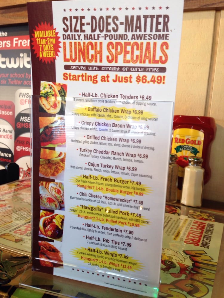 Lunch specials Yelp