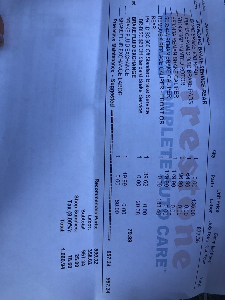 Firestone Complete Auto Care 24 Reviews Auto Repair 4515 N Rd