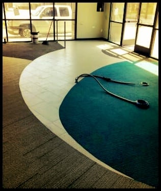 Commercial Carpet Tile With Design Inlay Yelp