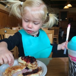 Lee Restaurant & Hotel - Enumclaw, WA, United States. English muffins with a large jam selection.