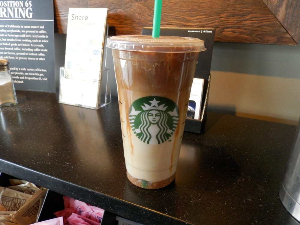 with drinks starbucks made soy milk Caramel  milk  soy Yelp Iced Macchiato with