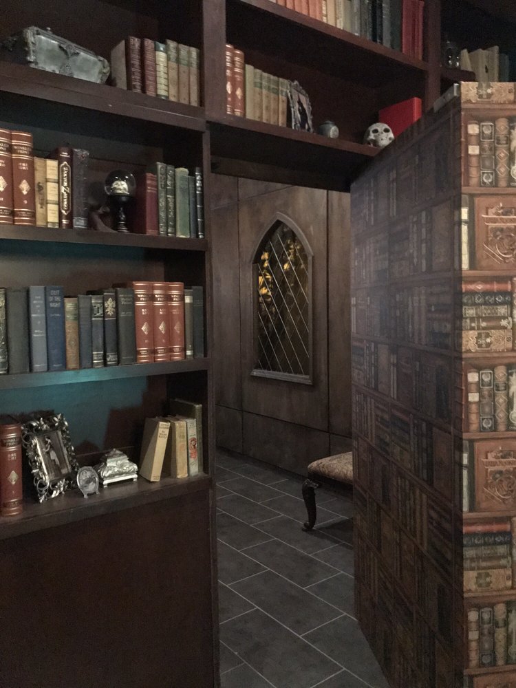 Secret Room Behind The Bookcase So Cool Yelp Photo Of The Cauldron Buena Park Ca United States Secret Room Behind
