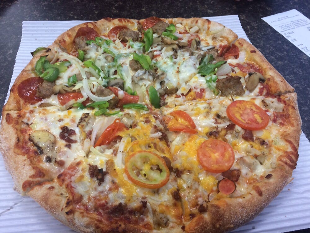 Large, half deluxe uno/half chicken fresco. Wonderful' - Yelp