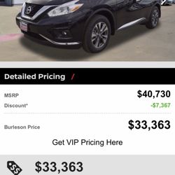 Burleson Nissan Car Dealers 300 N Burleson Blvd Burleson Tx