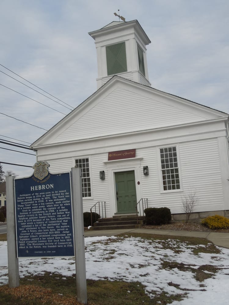 Hebron Historical Marker Landmarks & Historical Buildings 22 Main