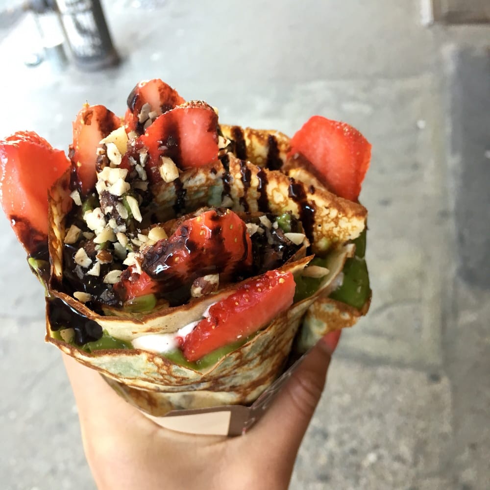 Barbara Z.'s Review of Eight Turn Crêpe - New York (4/5) on Yelp