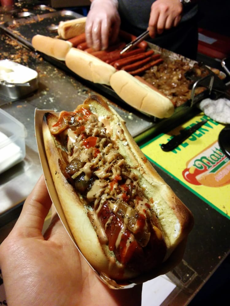 I just had a yoyos hot dog in Houston Food and Drink