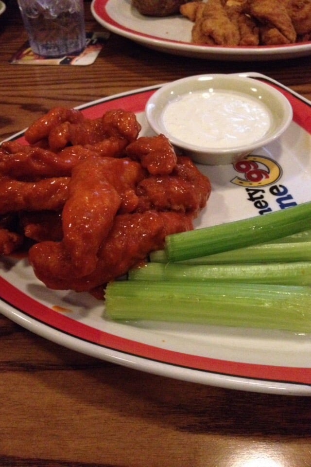 Xl Order Of Boneless Buffalo Wings Yelp Photo Of 99 Restaurants Clifton Park Ny United States Xl Order