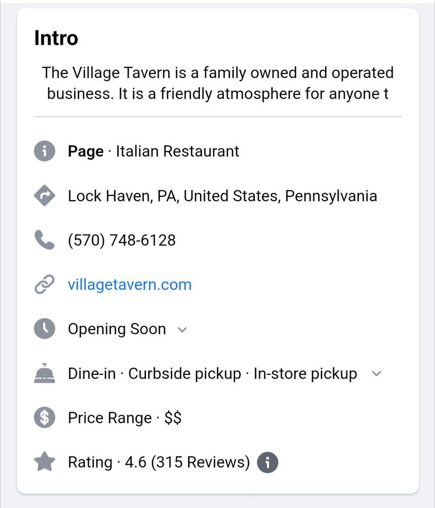 Village Tavern
