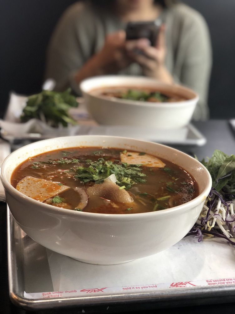 Two Bowls Bun Bo Hue