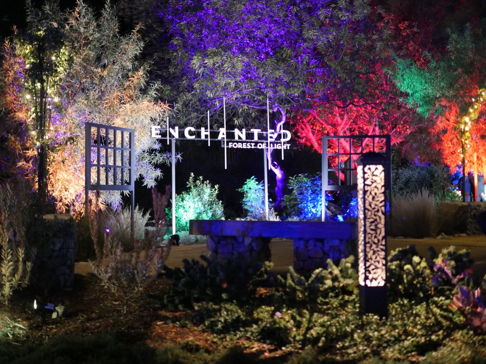 Entrance Lights Yelp Photo Of Enchanted Forest Light At Descanso Gardens La Canada Flintridge Ca