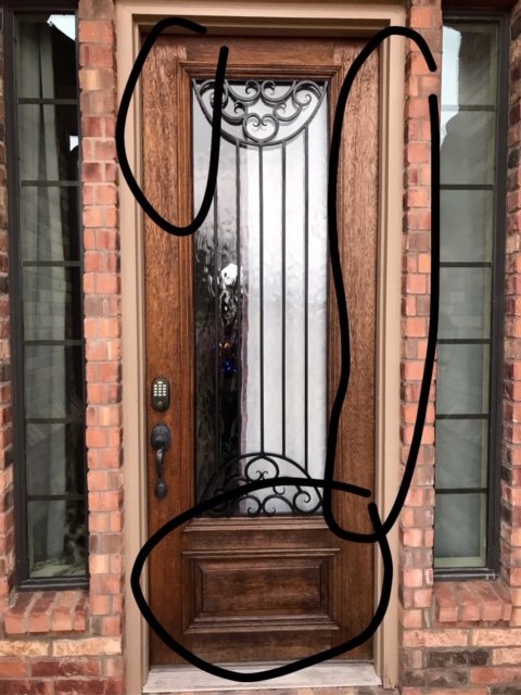 BEAUTIFUL DOORS REFINISHED by tennyson
