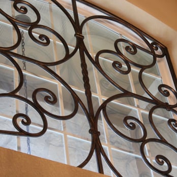 Decorative Faux Wrought Iron Window Insert Covering Design Decorative Faux Wrought Iron Window Insert Covering Design