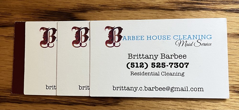 Barbee House Cleaning