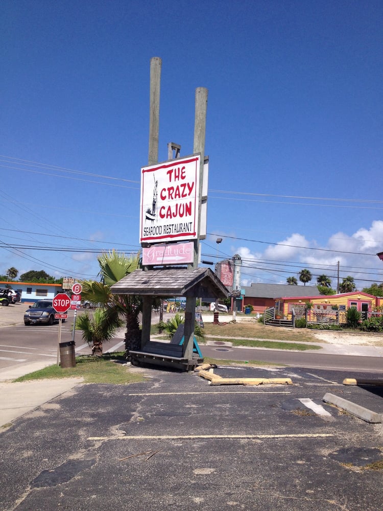 Meeting My Nephew And His Kids For Seafood Lunch Shrimp Mud Bugs Photo Of Crazy Cajun Seafood Restaurant Port Aransas Tx United States Meeting