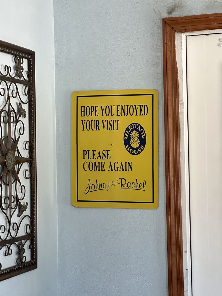 Heritage House Restaurant