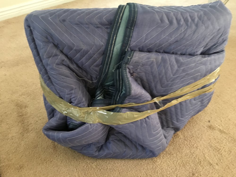 How They Wrapped The Tv This Is Other 15 Exactly Photo Of All My Sons Moving Storage Broomfield Co United States