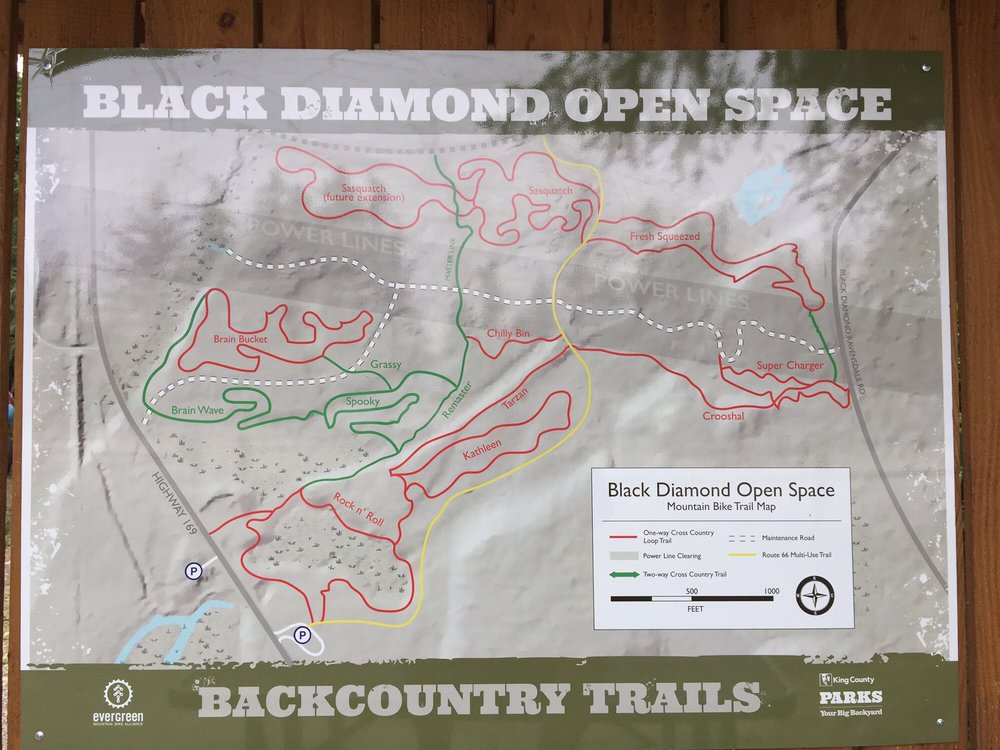 Black Diamond Open Space CLOSED Mountain Biking Route 66, Black