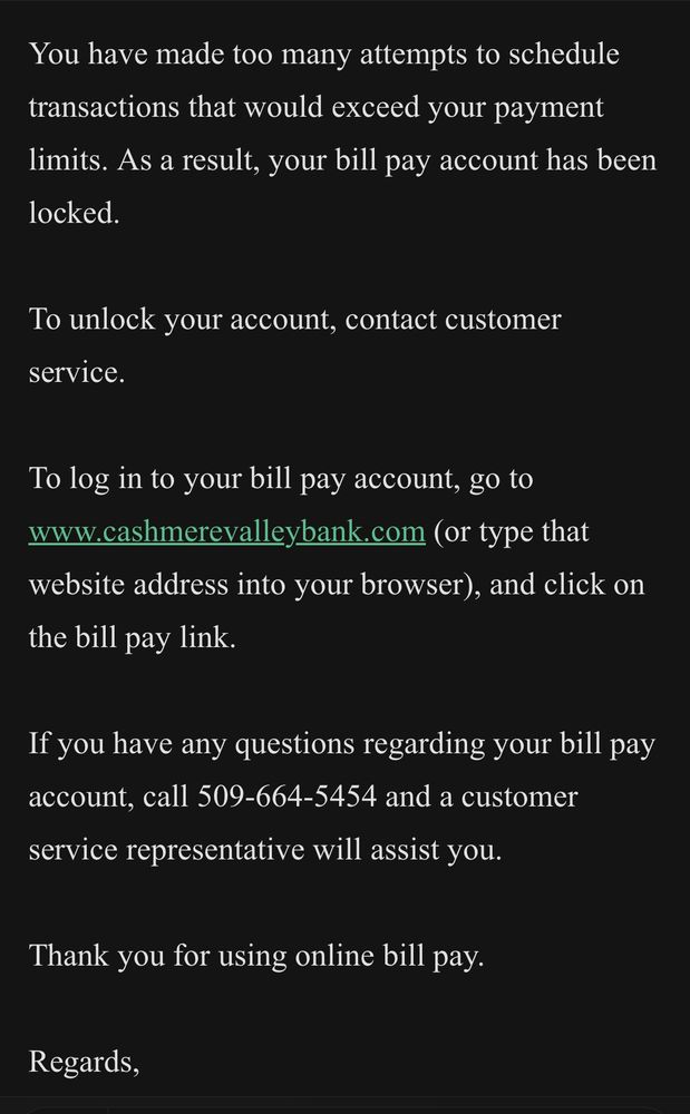 Cashmere Valley Bank