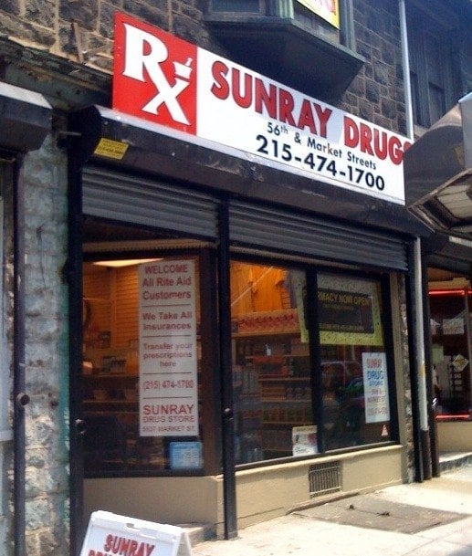 Sunray Drugs Drugstores 5537 Market St, Philadelphia, PA Phone