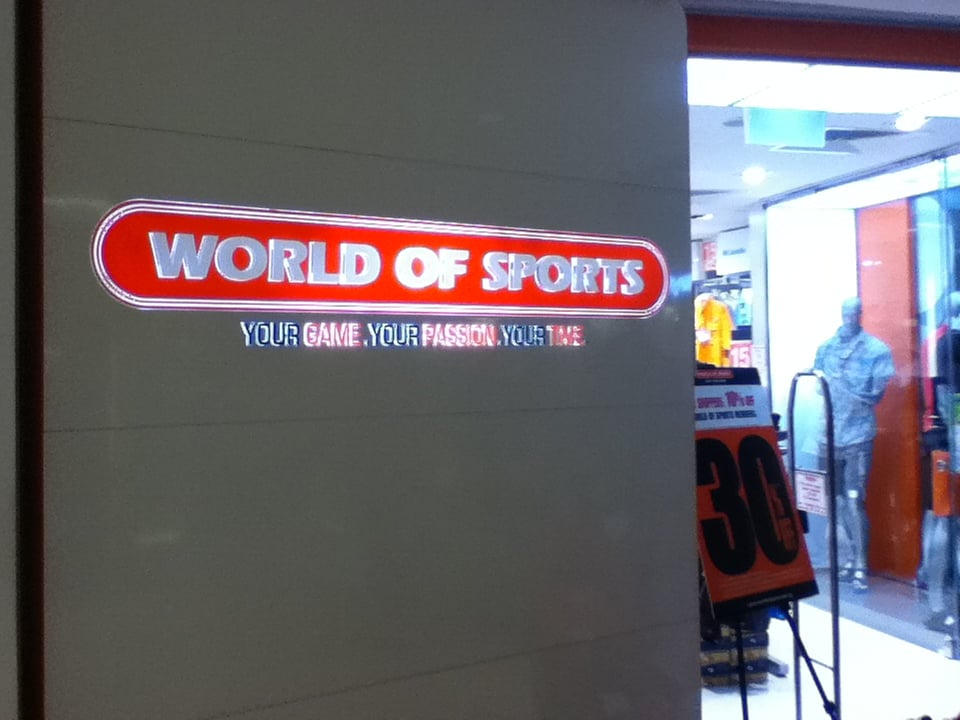 World of Sports Gift Card Singapore, SG Giftly