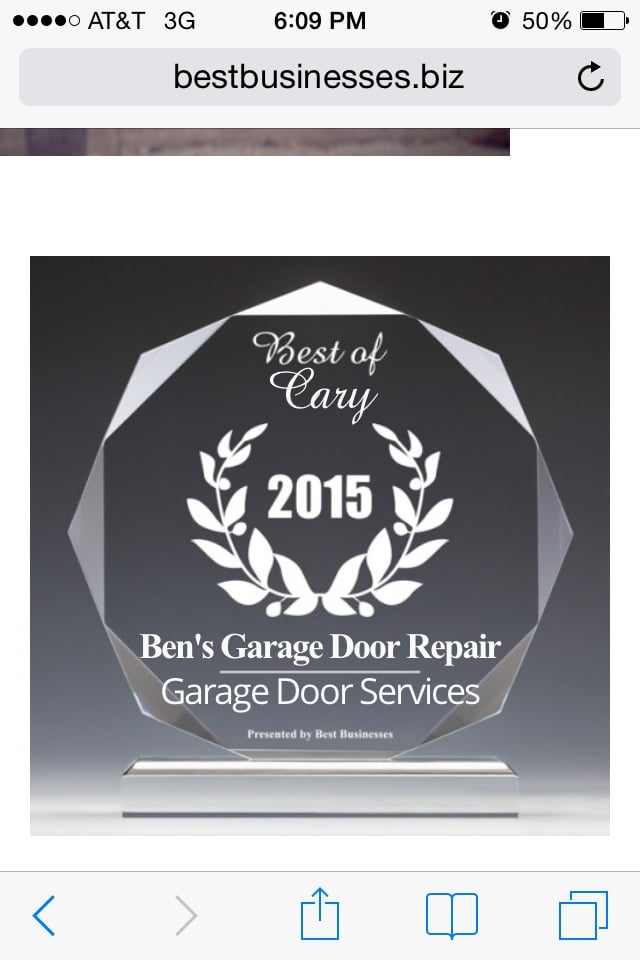 Ben's Garage Door Repair