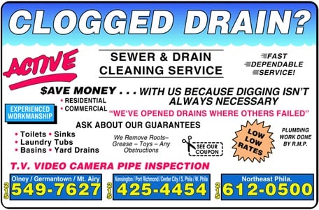 Active Plumbing and Drain Cleaning
