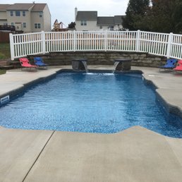 british pool set up
