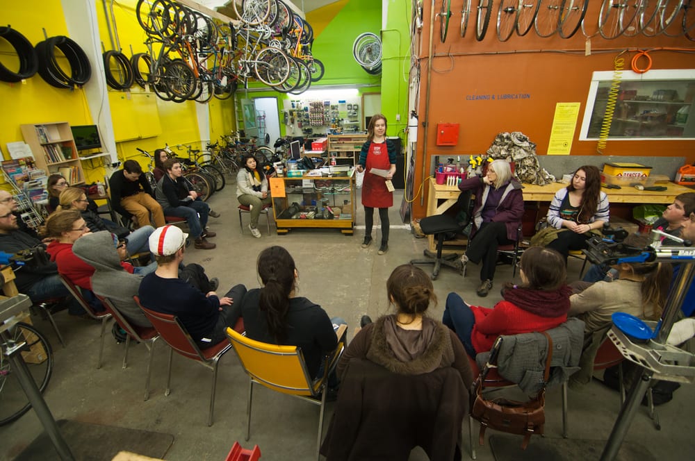 Bike Edmonton Downtown Community Workshop