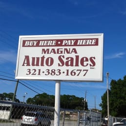 auto sales sign