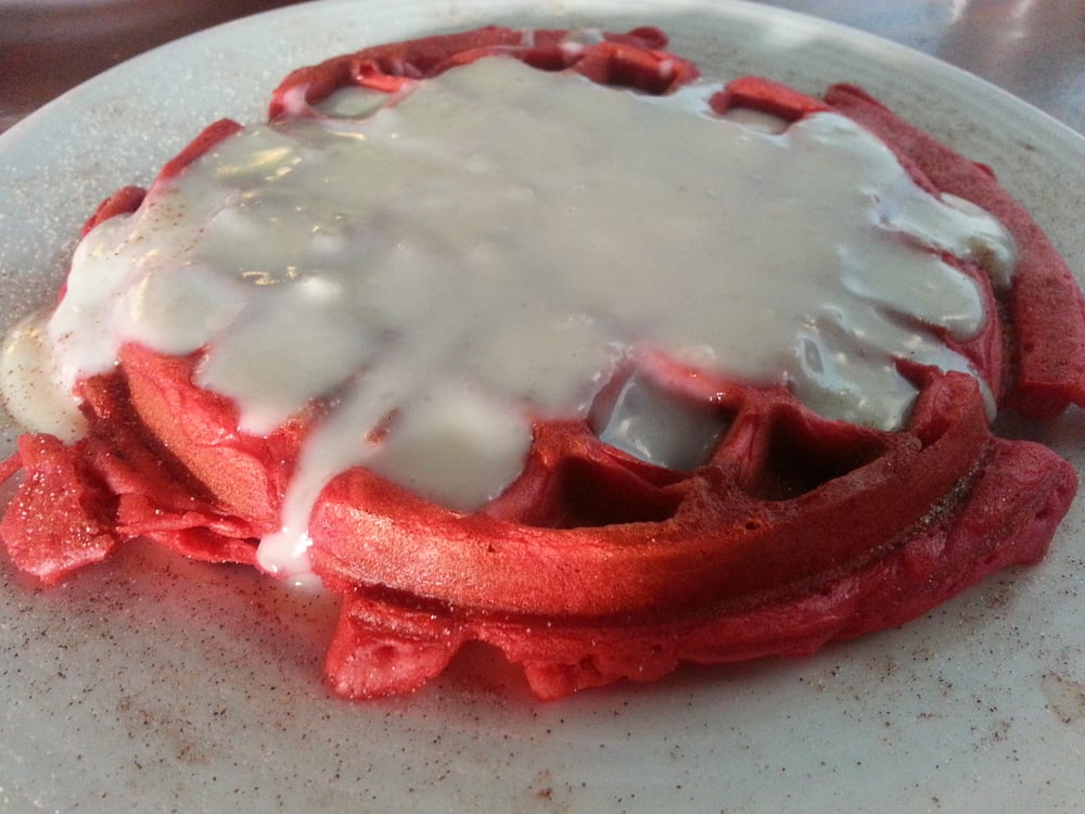 Red Velvet Waffle Yelp