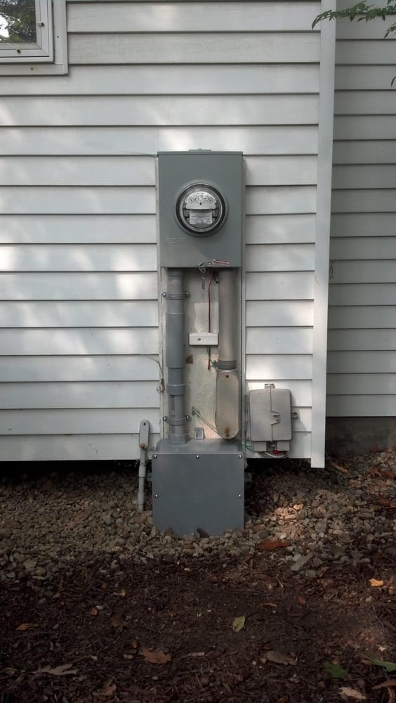 200 Amp Underground Meter Base Replacement With Pvc