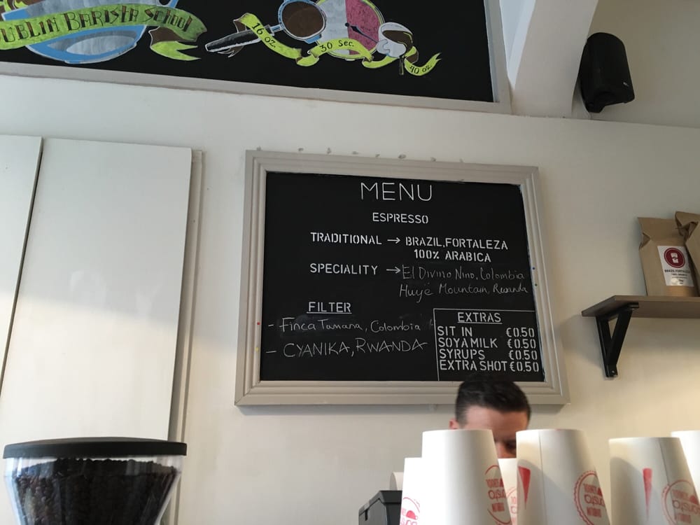 Photo of Dublin Barista School - Dublin, Republic of Ireland. Menu