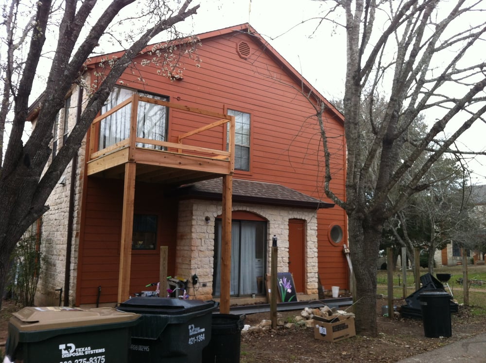 A Burnt Orange House With 8 25 Cedarmill In Dripping Springs Yelp Photo Of Brightwing Custom Crafted Exteriors Austin Tx United States A Burnt