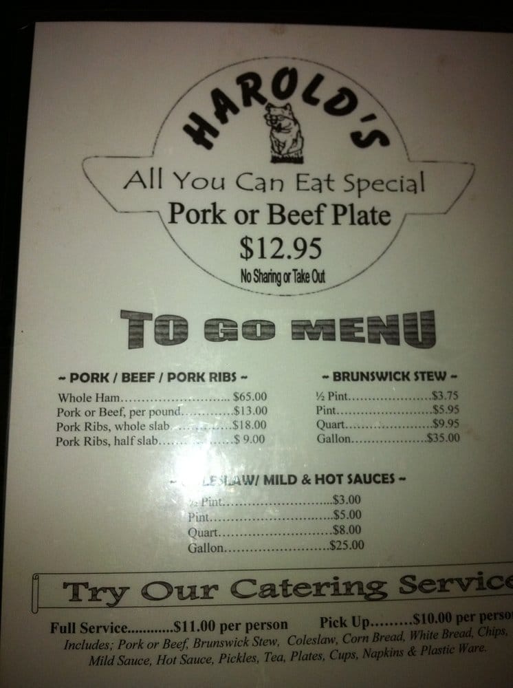 Harold’s Barbeque CLOSED 10 Photos & 50 Reviews Barbeque 171 McDonough Blvd, Atlanta, GA