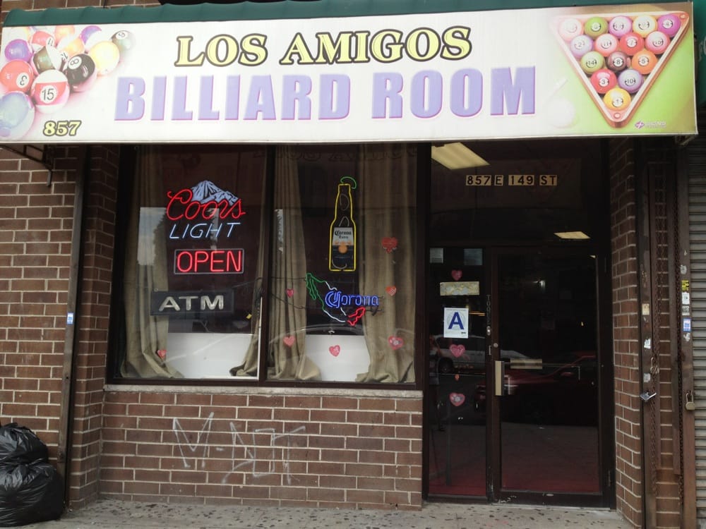 Los Amigo Billiard Pool Halls 857 E 149th St, Longwood, Bronx, NY