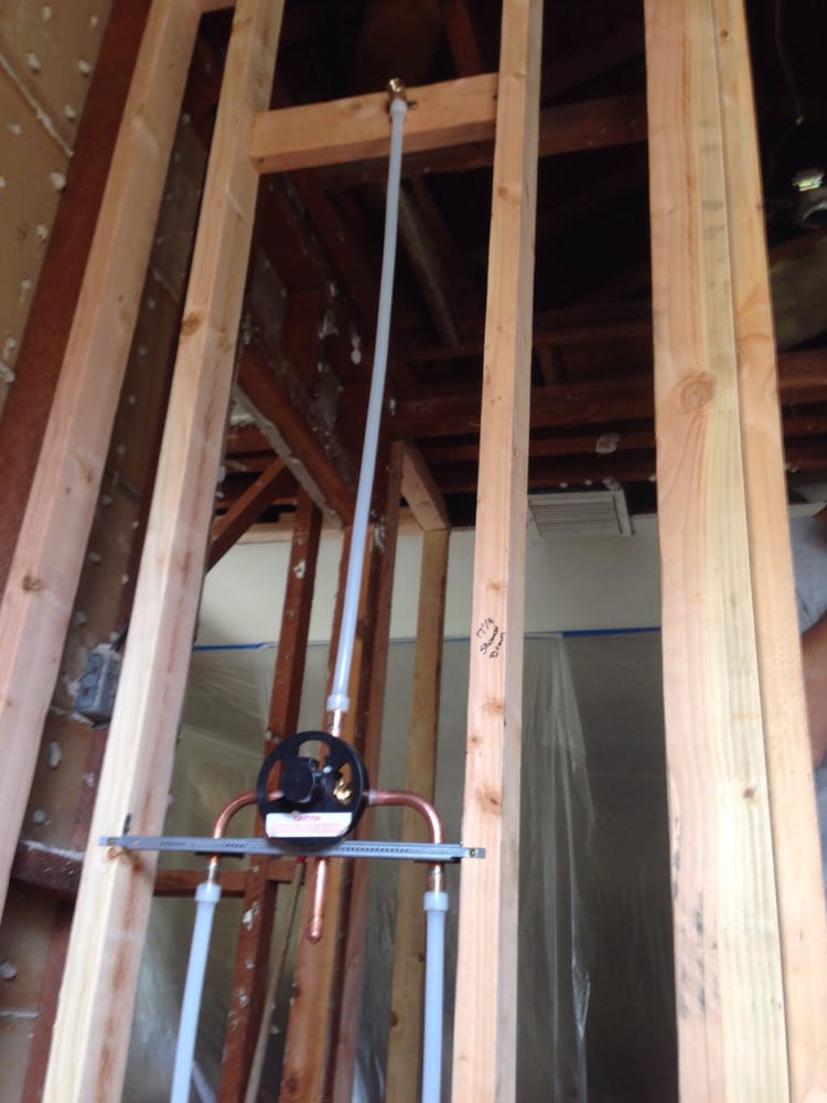 Shower Valve Rough In Pex Pipe Yelp Photo Of Flo Star Plumbing And Drain Corona Ca United States Shower