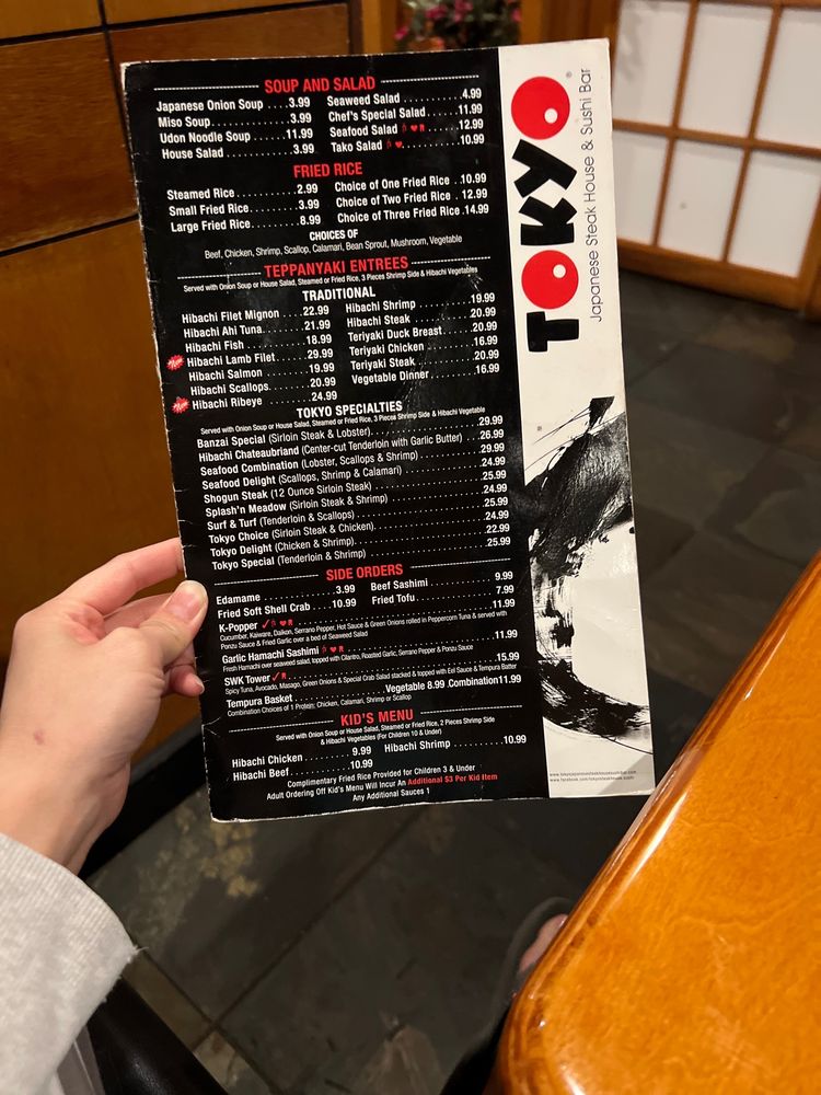 Tokyo Japanese Steakhouse & Sushi Bar
