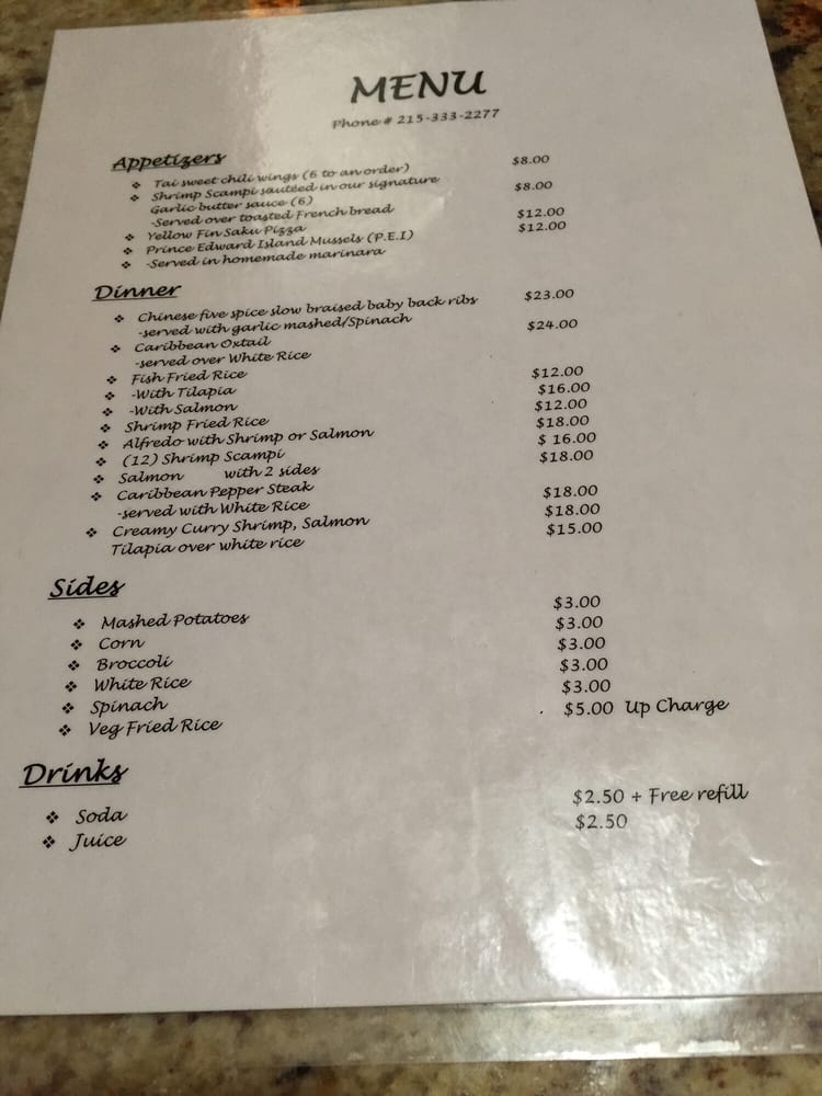 Jordan Johnson Seafood Restaurant Menu Jordan Johnson Seafood Restaurant Menu