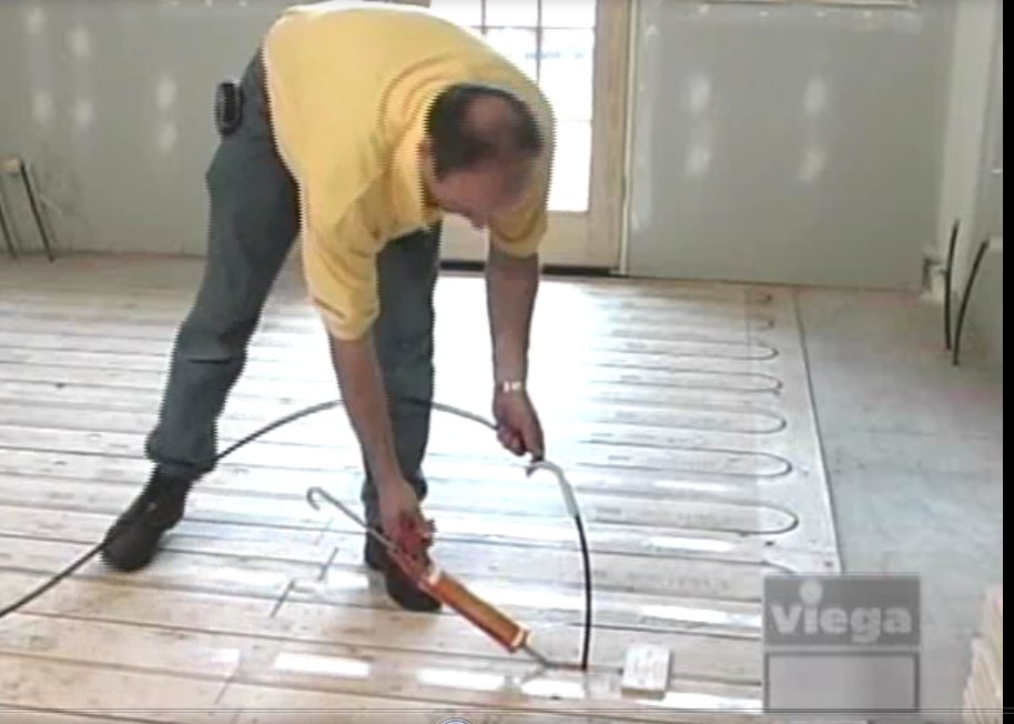 Viega Climate Panel For Radiant Floor Heating It Is Just Under The Photo Of Sun Fire Plumbing Sebastopol Ca United States Viega Climate Panel